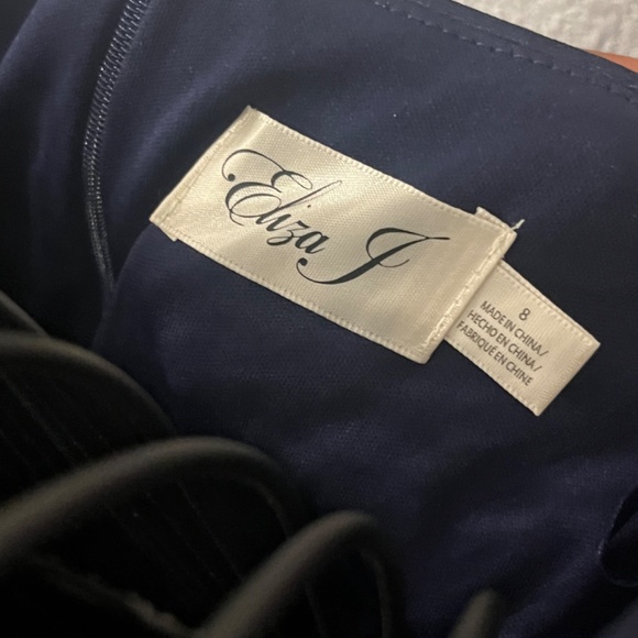 Eliza J Navy Blue Formal Dress - Picture 3 of 5